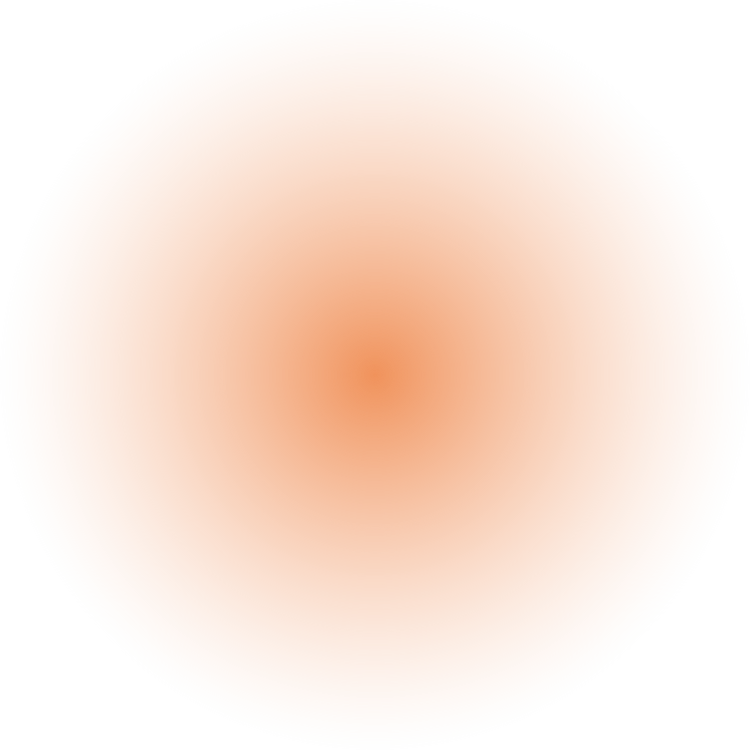 Orange Blur Circle